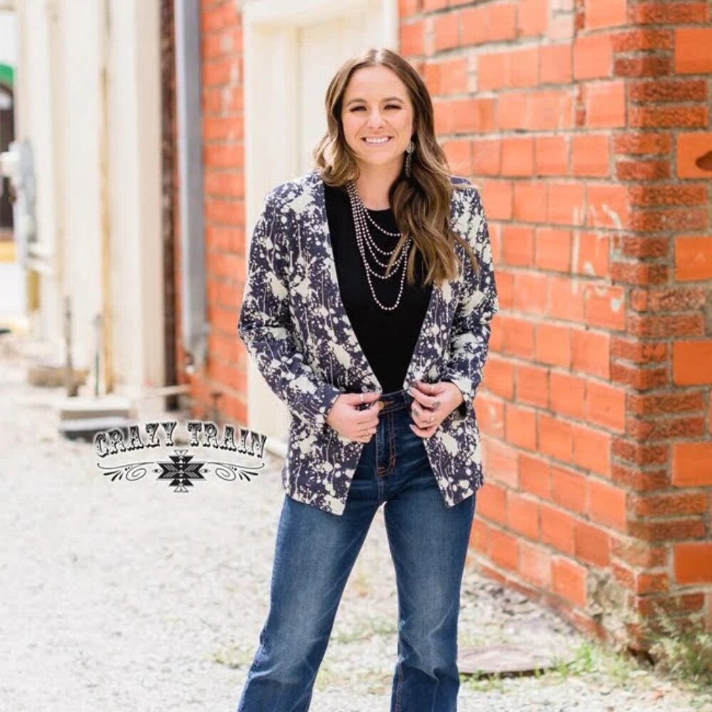 Crazy Train This Ain't My First Rodeo Blazer NWT